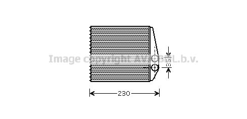 AVA QUALITY COOLING Siltummainis, Salona apsilde OLA6355